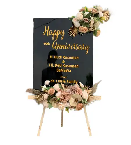 Papan Bunga Akrilik garut