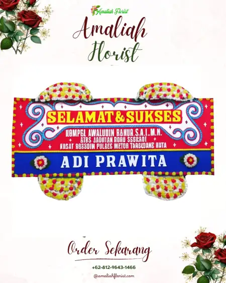 Papan Bunga Ucapan Selamat garut