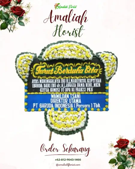 Papan Bunga Duka garut